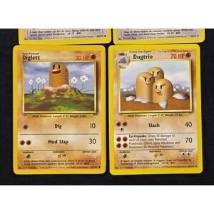 Pokemon‎ Base Set Diglett & Dugtrio